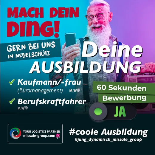 Stellenanzeige, gestaltet von ANKERHELD