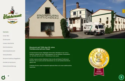 Website für wittichenauer.de, gestaltet von ANKERHELD