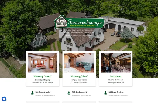 Website für eichenberg-burghammer.de, gestaltet von ANKERHELD