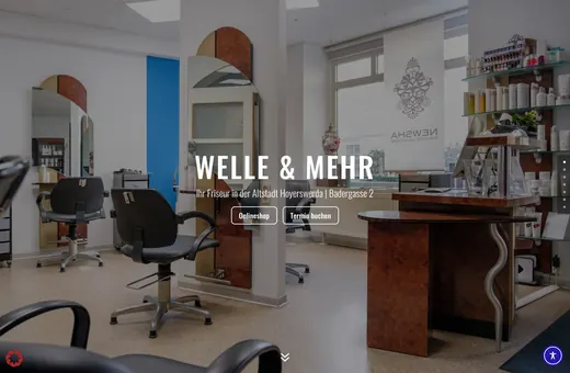 Website für welleundmehr.de, gestaltet von ANKERHELD