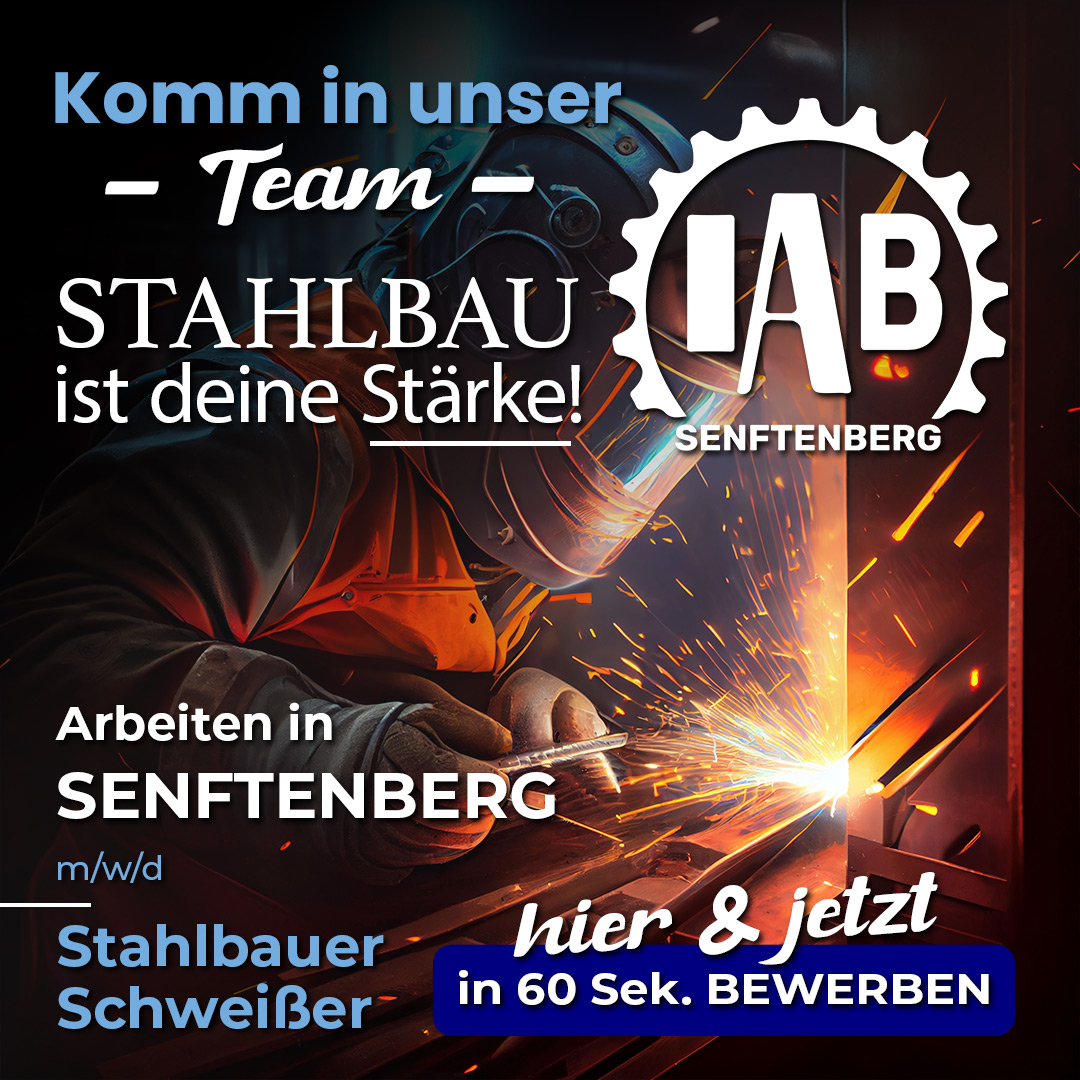 IAB Senftenberg GmbH | Jetzt bewerben als Schweißer & Schlosser