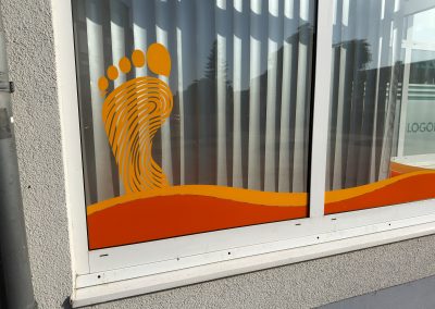 Fensterbeschriftung Wittichenau